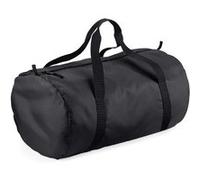 Bag-base - Sac de voyage toile ultra léger pliant - BG150 noir - noir - Packaway Barrel Bag Noir G