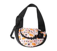 Bag Du Chien - Élingue De Porte-animaux Légers Et Respirante | Puppy Mains Libres Réglable Sac À Dos Avec Conception Ventilée | Bandoulière Confortable Pour Les Voyages En Plein Air, La Marche Et La R