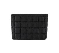 Bag - Large Capacity Fashion Pouch, Solid Color Quilted Makeup, Versatile Storage Function for Women Girls Home Office Cosmetic Toiletry Travel Accessories, Phone Glasses Keys, Multi Color