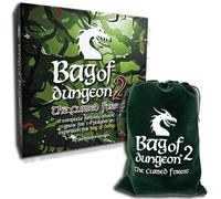Bag of Dungeon 2 - The Cursed Forest | Fantasy Board Game | Complete Game and Expansion | Simple-to-Play of Dungeon Crawler | 1-4 Players | Ages 7 and up | 2nd Edition