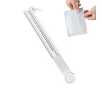 Bag Opener - Reusable Magnetic Ergonomic Food Pouch Squeezer Tool, Easy Grip Kitchen Packet Opening Aid, Anti Slip Sealing Press Gadget, Multi Purpose Meal Prep Baking Cooking Accessory, Portable