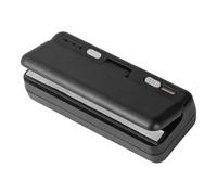 Bag Sealer - ABS 12 x 5 x 3,6 cm | USB Rechargeable Handheld Bag Sealer | Portable Vacuum Food Sealers Compact Snack And Vegetable Fresh Storage Sealing Tool For Home And Travel