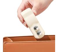 Bag Sealer, Magnetic Food Resealer, Rechargeable Heat Sealers with 4 Inches, Portable Food Saver Device for Travels, Home, Dorm Unit, Apartment, Picnic, Camping, Party, Snack Storage, White