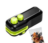 Bag Sealer - Pantry Packet Fuser, USB Rechargeable Kitchen Portable Sealing Clip with Cutter, Vacuum Sealer | Thermal Sachet Closer for Chips Cookie Snack Meat Household Freshness Storage Container