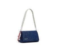 Sac Bandouliere femmes Desigual SIERRA NARON MEDIUM FLAP Bleu Unique