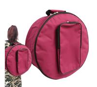 Bag with Strap, Oxford Fabric Snare Protector & Wear-Resistant Drumsticks Bag, Portable Case with Handle for Corps, Bands, Students, Professional Musicians, Practice, Performance