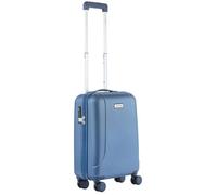 Bagage à main 55cm serrure TSA - CarryOn Skyhopper Valise Cabine Bleu - Trolley TSA Travel ID