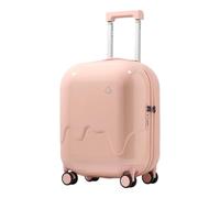 Bagage à main léger et extensible approuvé par les compagnies aériennes avec roulettes rotatives, valise avec USB et porte-gobelet, crochet latéral pour voyage, rose, 60,9 cm, Bagage extensible avec