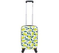 Bagage à Main - Saxoline - Valise de voyage / Valise / Bagage / Trolley - 55 cm (Petite) - Citron Imprimé Imprimé G