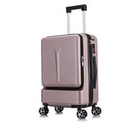 Bagage Bagages à Main valises à roulettes Avant de Commencer à concevoir des Bagages de Grande capacité valises for Hommes et Femmes Équipement de Voyage(Gold,20inch)