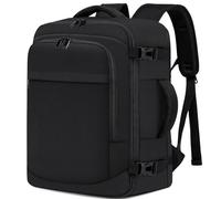 Bagage Cabine 40x30x20 Sac à Dos Voyage Sac Cabine Avion 40x30x20 pour New Ryanair,Wizzair 24L Bagage à Main Homme Femme Sac à Dos pour Ordinateur Portable Noir