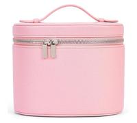 Bagage de Lavage, Sac de Maquillage de Voyage en Cuir PU imperméable avec Bande élastique séparateur Amovible de Grande capacité(C)
