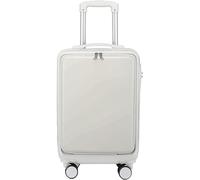 Bagage Valises de 20 Pouces, Bagage à Main, Valise à Couvercle Ouvert sur Le côté, valises à Bord Dur avec Roues, Bagages d'embarquement Équipement de Voyage