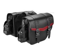 bagagerie Pour Softail, Pour Dyna, Pour Road Pour King Sacoches De Rangement Pour Outils De Moto En PU Imperméables, Capacité 18 L, Sacoche Arrière Universelle