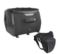 bagagerie Sacoches Arrière De Moto Imperméables Pour Casque De Motocross, Sacoches De Voyage Pour Moto Et Sac De Jambe Taille Basse Pour Moto