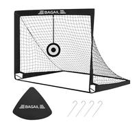 Bagail Football Goal, Filet de Football Pop - up avec But, Clous au Sol et Sac à Main Portable, Facile à Assembler, idéal pour Les entraînements de Jardin et Les matchs de Divertissement