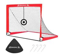 Bagail Football Goal, Filet de Football Pop - up avec But, Clous au Sol et Sac à Main Portable, Facile à Assembler, idéal pour Les entraînements de Jardin et Les matchs de Divertissement