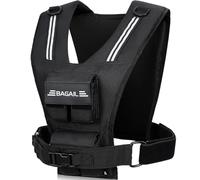 Bagail Gilet Lesté Pour La Musculation, Plaques De Fer Amovibles, Tour De Poitrine Réglable, Gilet De Fitness Robuste Pour Homme Et Femme,Le Yoga Et Les Exercices d'Aérobic.