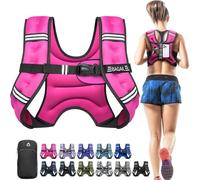 Bagail Gilet Lesté Pour la Musculation, Taille Ajustable, Poche Pratique, Gilet Lesté en Sable de Fer, Idéal Pour les Séances de Gymnastique, le Yoga et les Exercices d'Aérobic.