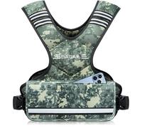 BAGAIL Gilet Lesté Réglable pour la Musculation, Sacs de Sable Amovibles en fer, Tour de Poitrine Réglable, Gilet de Fitness Robuste pour Hommes Femmes, Idéal pour les Entraînements en Salle de Sport