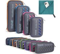 BAGAIL Serviette de Bain et Serviette de Plage en Microfibre, Séchage Rapide - Super Absorbant - Ultra Compact, Idéal pour le Sport, la Gym et le Yoga.