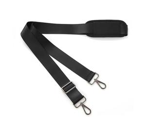bagasin Sangle d'Épaule Réglable, 80 cm à 142 cm, Rembourrée et Antidérapante, Sangle de Remplacement Universelle pour Sacs à Ordinateur Portable, Sacs Messenger, Sacs à Main, Noir