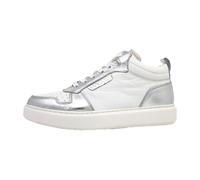 BAGATT Femme Gina Basket, Argenté/Blanc, 41 EU