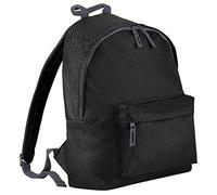 BagBase Homme Bg125 Sac à Dos agbase Fashion (18 litres) (Taille Unique) (Noir), Black