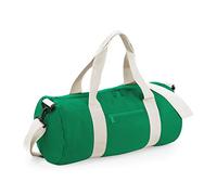 BagBase Sac tonneau BG140 Original Vert Kelly / Blanc cassé