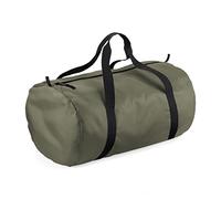 BagBase BG150 Sac à Main Pliable Vert Olive/Noir
