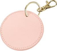 Bagbase - "Boutique" Porte-clésPolyuréthaneaspect cuir rond RW8473 (taille unique) (Rose clair)