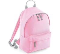 BagBase Mini Fashion Sac à dos PC4125 (taille unique) (Rose/gris clair)