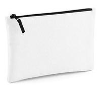 Bagbase - Pochette zippée (Taille unique) (Blanc/Noir) - UTBC3671 Blanc/Noir