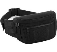 Bagbase - Sac banane "Molle Utility" BC5447 (Taille unique) (Noir)