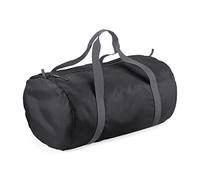 BagBase Sac banane BG150BLAC Unisexe Noir Taille M
