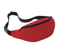 BagBase - Sacoche banane - 2.5 litres (Lot de 2) (Taille unique) (Rouge)