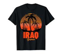 Bagdad Irak T-Shirt Graphique avec Valeur, Homme, Noir, M