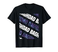 Bagdad Motif Camouflage Violet T-Shirt