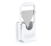 Bagel Slicer - Outil de coupe avec protection de sécurité, lame antidérapante et poignée facile à tenir | Convient pour couper du, des muffins, des petits, une utilisation sûre et facile,