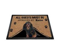 BAGEYOU Paillasson personnalisé avec inscription « My Love Dog Cavalier King Charles Welcome » - 59,9 x 39,9 cm