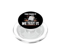 Baggage Handler Rampe Agent Airport Worker Aviation Crew PopSockets PopGrip pour MagSafe