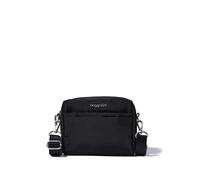Baggallini 2-in-1 Convertible Belt Bag, Sac Banane 2 en 1 Femme, Noir, Einheitsgröße