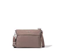 Baggallini Anti-Theft Crossbody Bag, Securtex Sac à bandoulière antivol Memento Femme, Portobello, Taille Unique