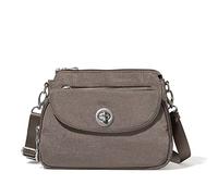 Baggallini Calais Crossbody Bags for Women 10x7 Lightweight Water-Resistant Travel Purse, RFID Protection & Interior Organization, Sac bandoulière Femme, Portbello Shimmer, Taille Unique