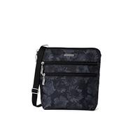 Baggallini Essentiel pour Femme - Porte-Carte RFID intégré - Sac à Main à bandoulière avec Poche pour téléphone à accès Rapide, Midnight Garden