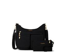 Baggallini, Modern Everywhere Sac Femme, Noir avec détails dorés, Taille unique