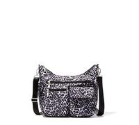 Baggallini Modern Everywhere Hobo, Guépard sauvage gris, Taille unique