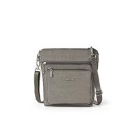 Baggallini Modern Pocket Crossbody Bag for Women, 8.5"x8.5" Handbag Purse with RFID, Lightweight Water-Resistant, Sac à bandoulière Poche Femme, Sterling Shimmer, Taille Unique