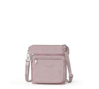 Baggallini Modern Pocket Crossbody Bag for Women, 8.5"x8.5" Handbag Purse with RFID, Lightweight Water-Resistant, Sac à bandoulière Poches Femme, Blush Shimmer, Taille Unique