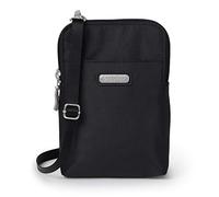 Baggallini Rfid-5x7.25" Lightweight Small Phone Wallet Crossbody Bag-Nylon Travel Purse, Sac à bandoulière Take Two RFID Bryant Femme, Noir, Taille Unique